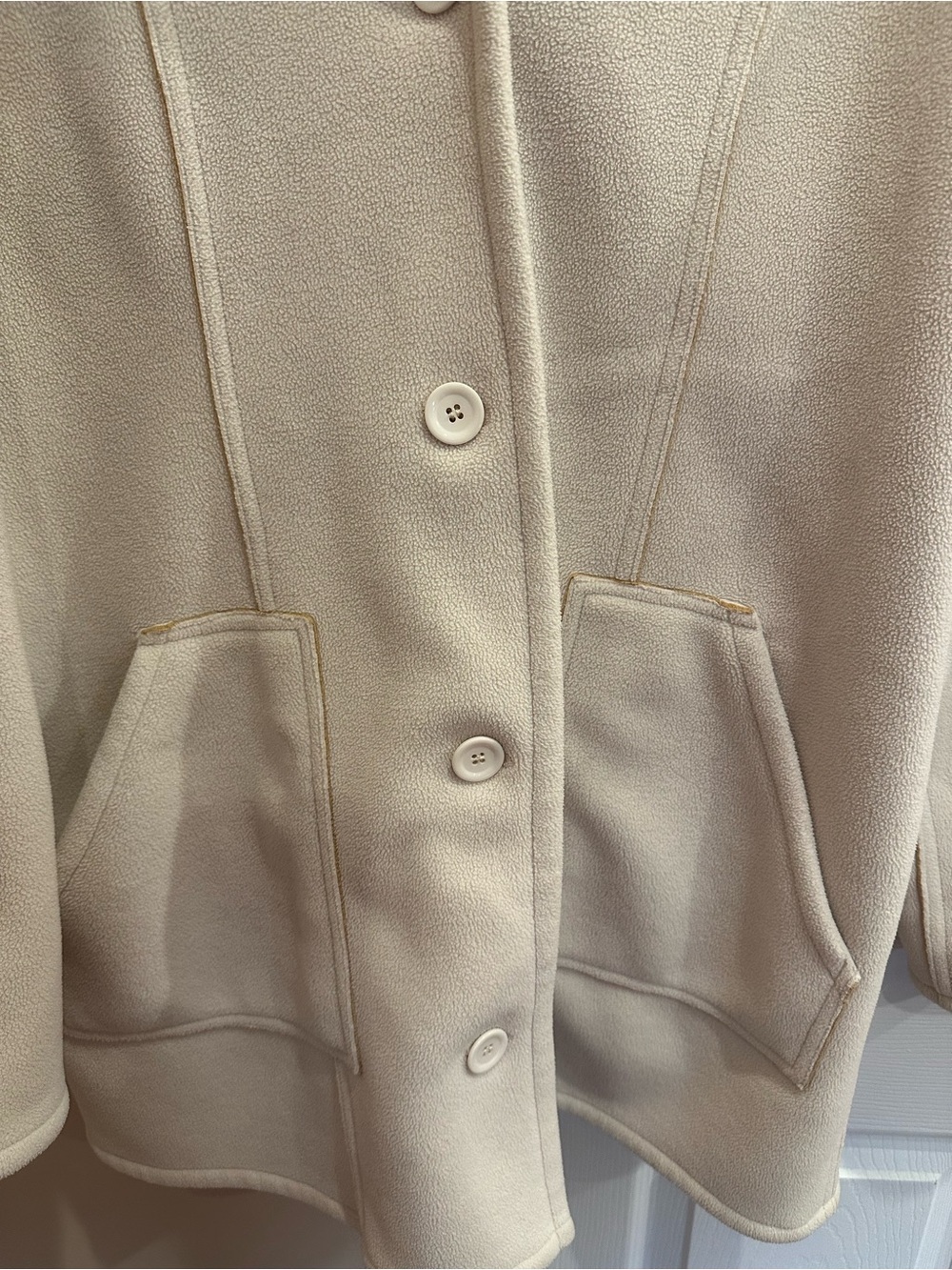 Susan Graver Fleece Jacket - Picture 2 of 9